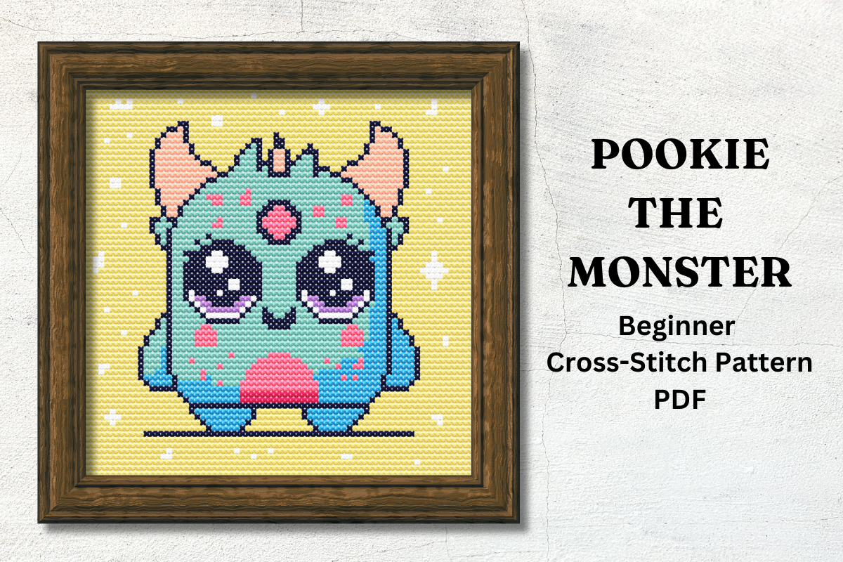 Pookie the Kawaii Monster Pattern 1