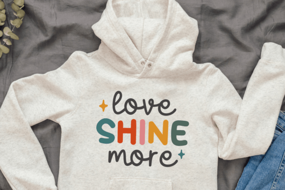 Rainbow Weekday Duo Font PNG with transparent background - Preview 3