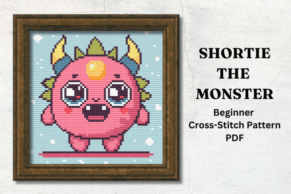 Shortie the Kawaii Monster Pattern 5