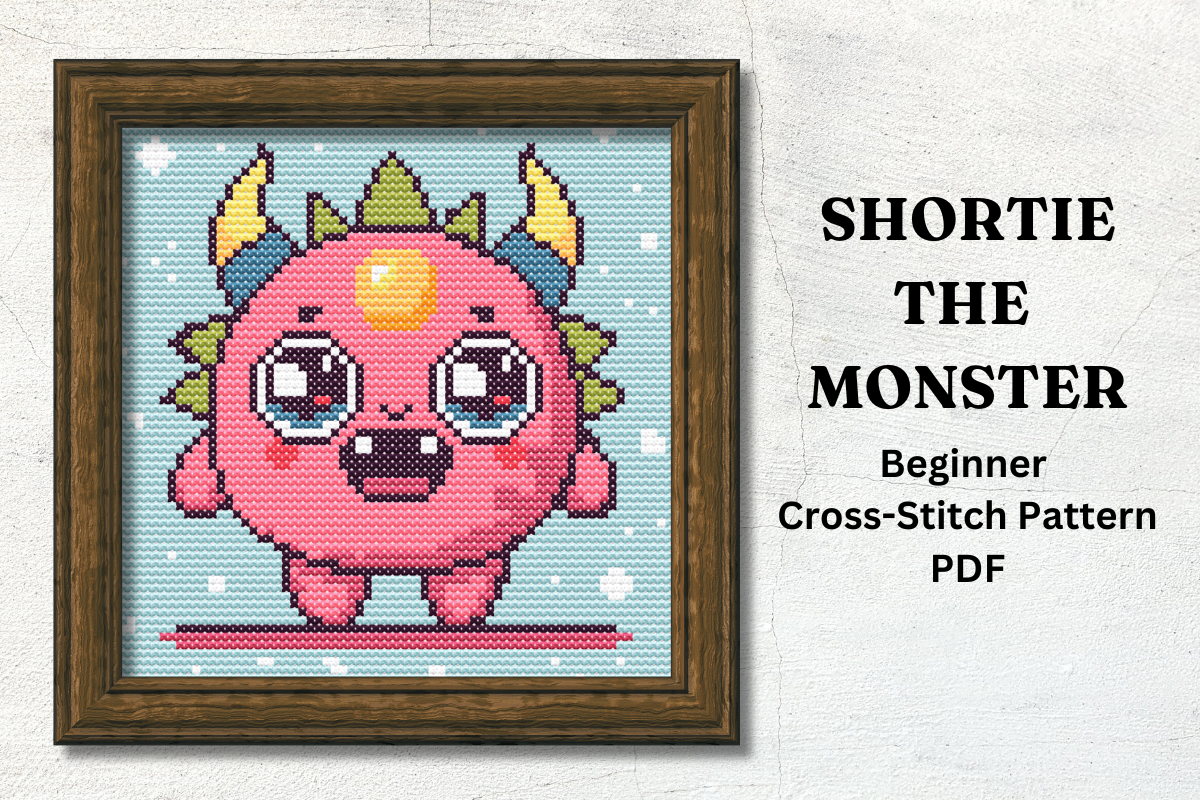 Shortie the Kawaii Monster Pattern 5