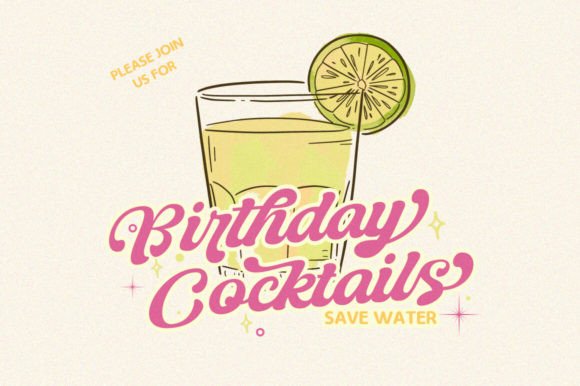Siderland Typeface Font PNG with transparent background - Preview 3