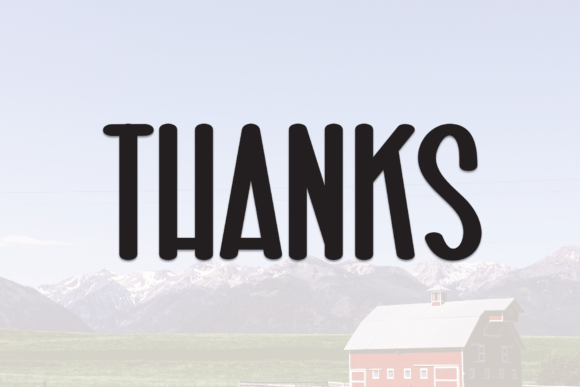 Simplicity Farmhouse Font font preview - 6