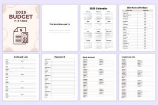 2025 Budget Planner Bundle Canva Kdp Graphic by Mustafiz · Creative Fabrica