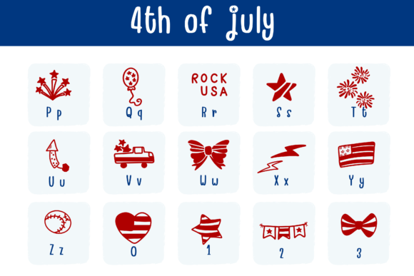 4th of July Font - Preview 2
