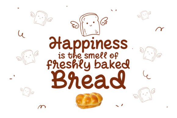 Angel Bread Font - Preview 2