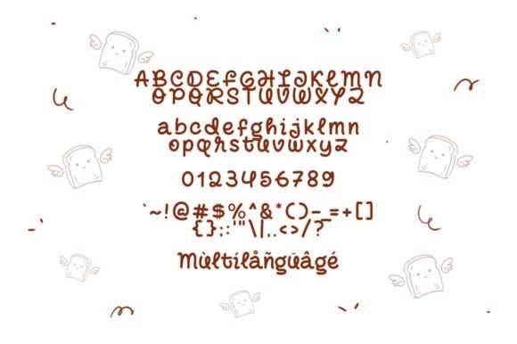 Angel Bread Font - Preview 4