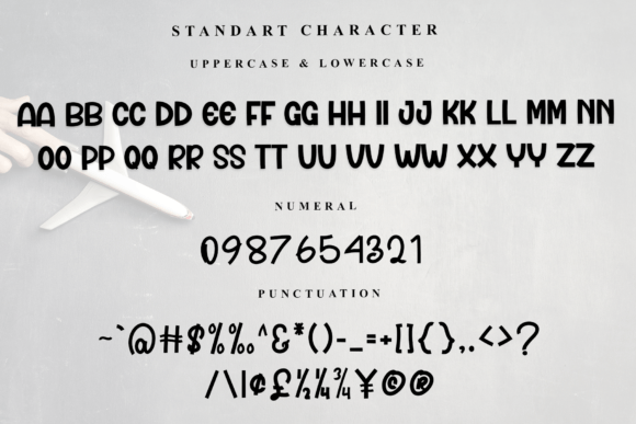 Anonim Font - Preview 4