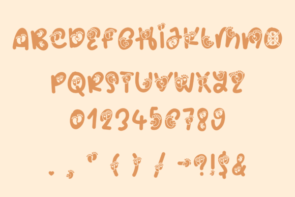 Baby is Coming Font - Preview 3