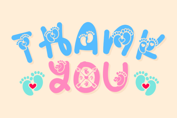 Baby is Coming Font - Preview 5