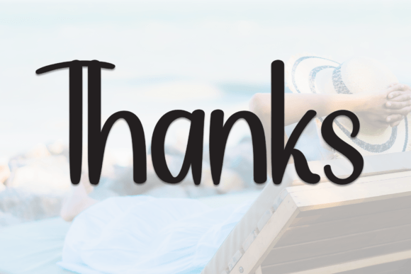 Break Summer Font - Preview 6