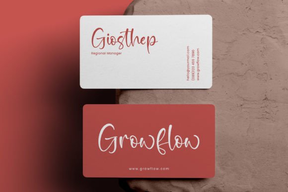 Bright Gustavus Font - Preview 1