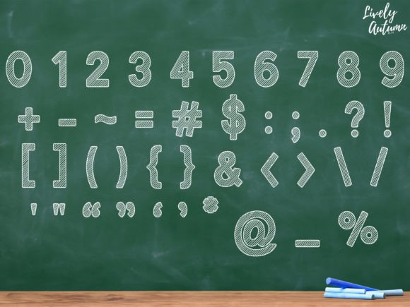 Chalkboard Font - Preview 2