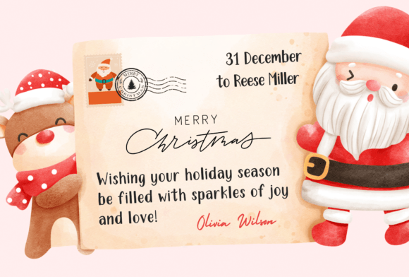 Christmas Gift Font - Preview 5