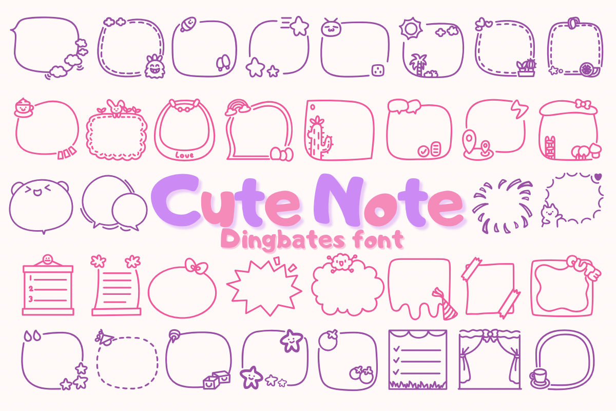 Cute Note