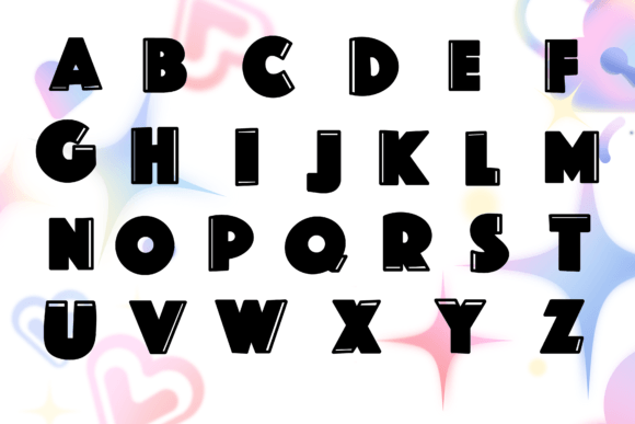 Cute Heart Font - Preview 2