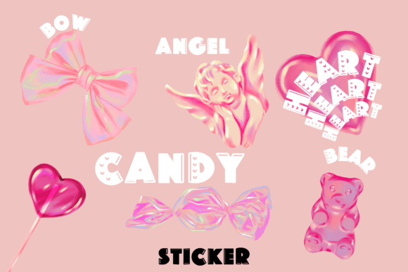 Cute Heart Font - Preview 5