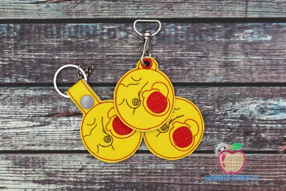 FIGHT Breast Cancer Keyfob Keychain ITH