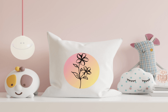 Flower and Bee Font - Preview 6