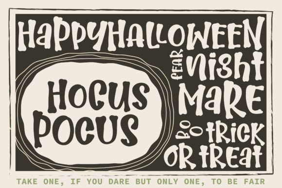 Ghost Night Font - Preview 4