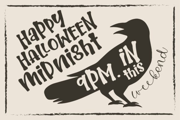 Ghost Night Font - Preview 5