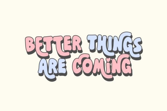 Groovy Squad Font PNG with transparent background - Preview 3