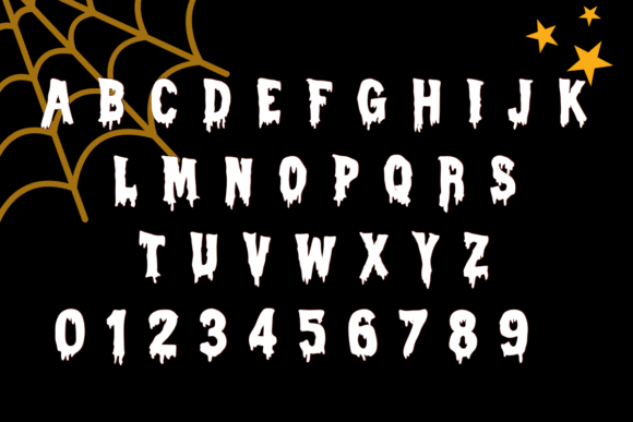 Haunted House Font - Preview 1