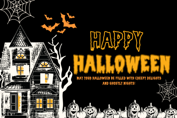 Haunted House Font - Preview 2