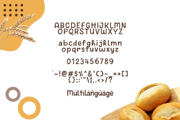 Paybread Font PNG with transparent background - Preview 4