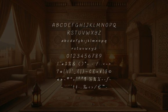 Qaylulah Font PNG with transparent background - Preview 3