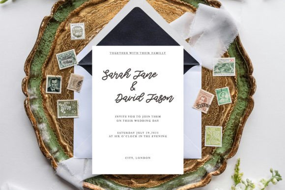 Romance Signature Font PNG with transparent background - Preview 2