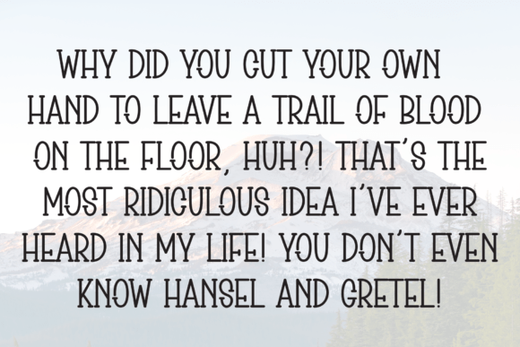 Smart Uncle Font font preview - 5