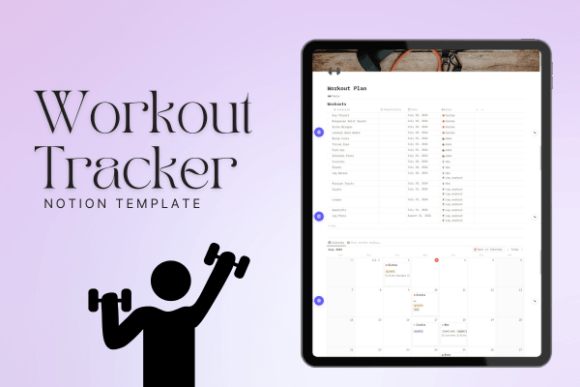 Workout Tracker Notion Template