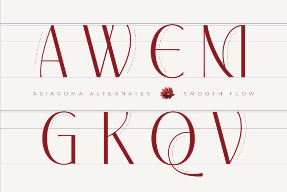 Asiaroma Font - Preview 4
