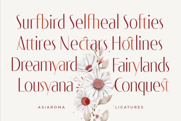 Asiaroma Font - Preview 5