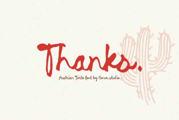 Austrian Torte Font PNG with transparent background - Preview 6