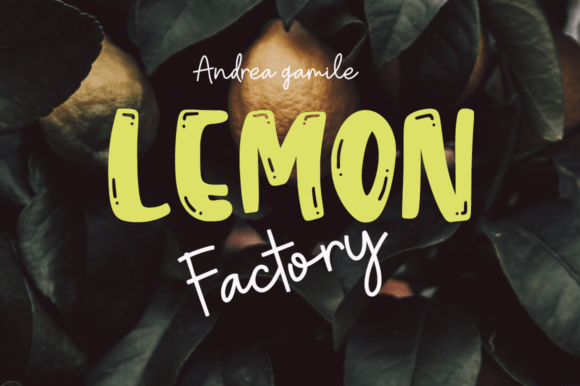 Cream Yogurt Font - Preview 3