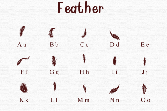 Feather Font - Preview 1
