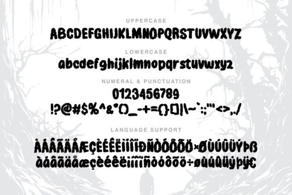 Ghoss Font - Preview 1
