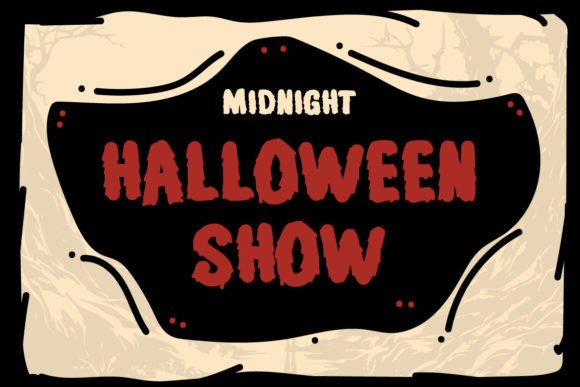 Ghoss Font - Preview 2