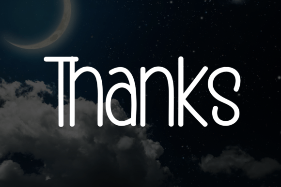 Good Night Font - Preview 6