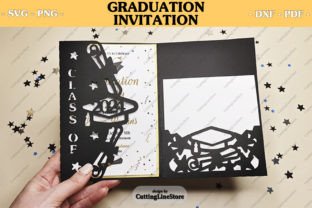 Graduation Invitation Graphic by CuttingLineStore · Creative Fabrica