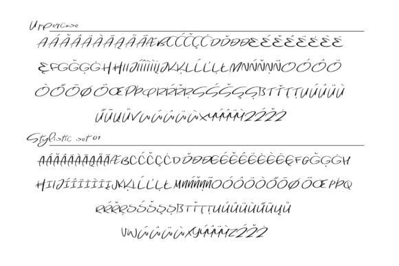 Have You Eaten Font PNG with transparent background - Preview 3