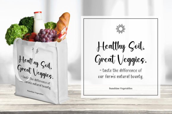 Julietta Farmhouse Font PNG with transparent background - Preview 4