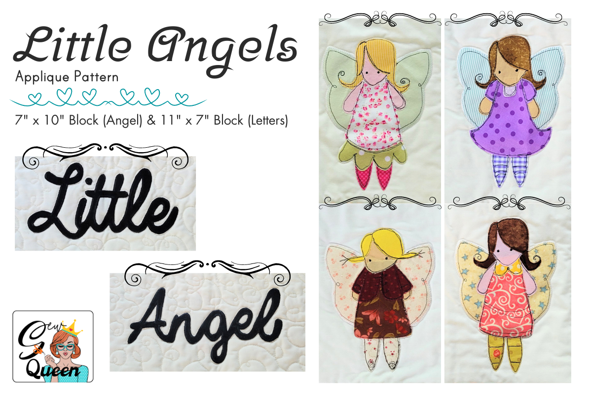 Little Angels – Applique Pattern