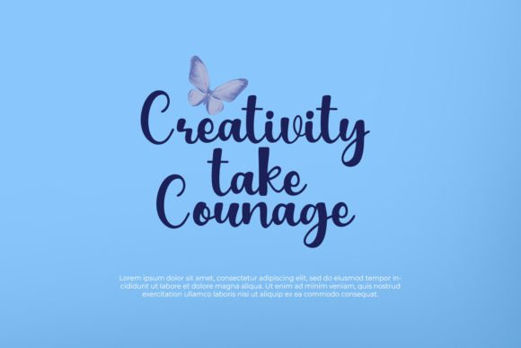 Monthela Font PNG with transparent background - Preview 3