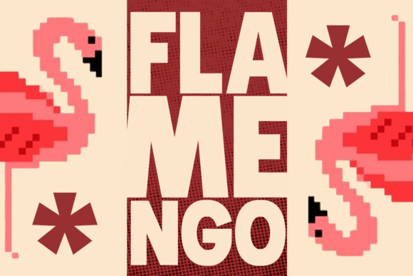 Moon Berry Font PNG with transparent background - Preview 4
