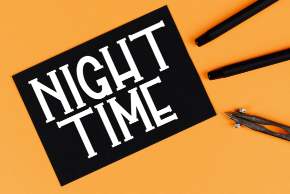 Notes Vocation Font PNG with transparent background - Preview 3