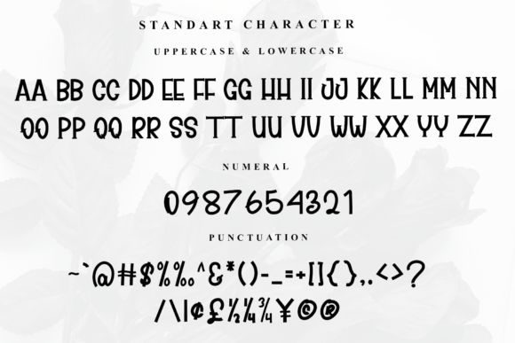 Notes Vocation Font PNG with transparent background - Preview 4