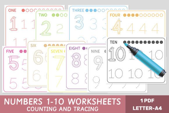 Number Worksheets for Kids