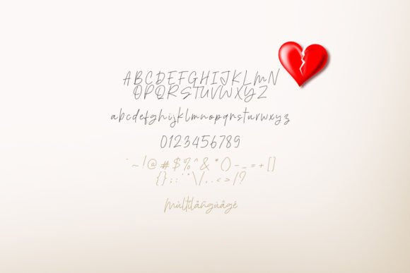 Ohbreak Font PNG with transparent background - Preview 4
